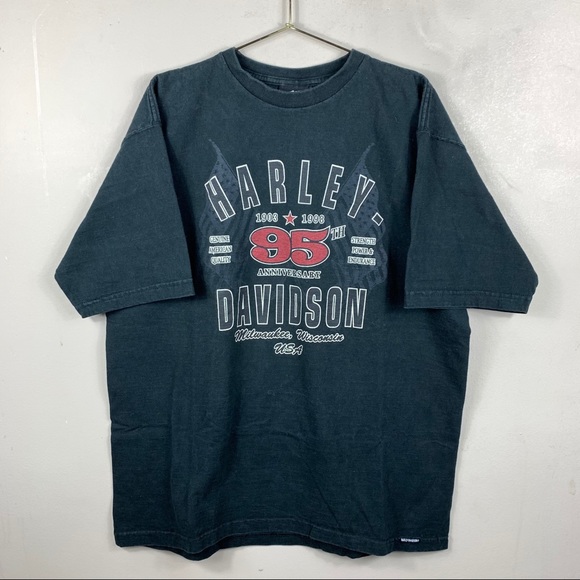 Harley-Davidson Other - Vintage Harley Davidson 95th Anniversary T Shirt